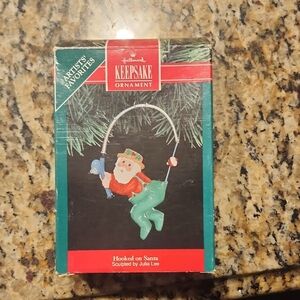 Hallmark Keepsake Ornament - Hooked on Santa